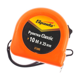 Рулетка измерительная Sparta Classic пластиковый корпус 10 м