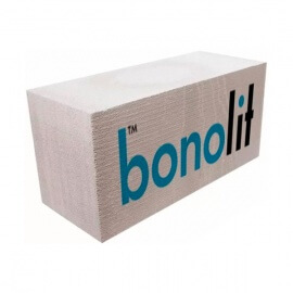 Блок газобетонный Bonolit D300 стеновой 600х250х250 мм