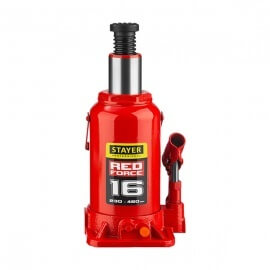 Домкрат гидравлический Stayer Red Force бутылочный 230-460 мм, 16 т