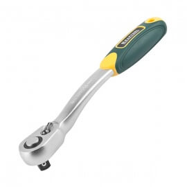 Трещотка для торцовых головок Kraftool Pro, Сr-V сталь, 72 зубца, изогнутая, 1/2"
