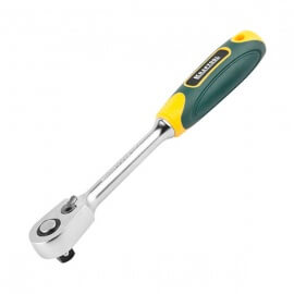 Трещотка для торцовых головок Kraftool Pro, Сr-V сталь, 60 зубцов, 3/8"