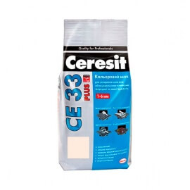 Затирка Ceresit CE 33 Super, цвет жасмин N40, 5 кг