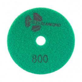 Круг алмазный шлифовальный Trio-Diamond гибкий № 800 мокрая шлифовка 100 мм
