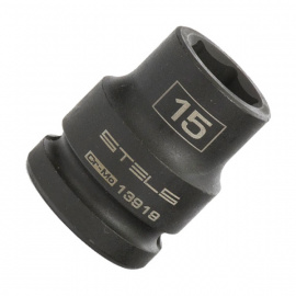Головка торцовая Stels ударная 15 мм, 1/2"