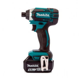 Дрель-шуруповерт аккумуляторная Makita DTD152RMX1 ударная 18 В, 4 Ач