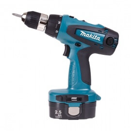 Дрель-шуруповерт аккумуляторная Makita 6347DWDE 18 В, 2.5 Ач