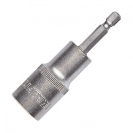 Бита с торцовой головкой Kraftool Nut Driver удлиненная с магнитом 17 мм