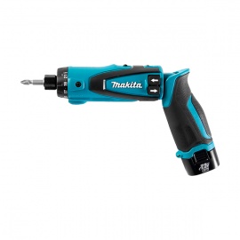 Отвертка аккумуляторная Makita DF010DSE, 7.2 В, 1.0 Ач