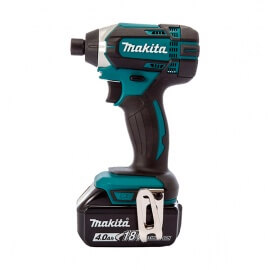 Дрель-шуруповерт аккумуляторная Makita DTD152RME ударная 18 В, 4 Ач